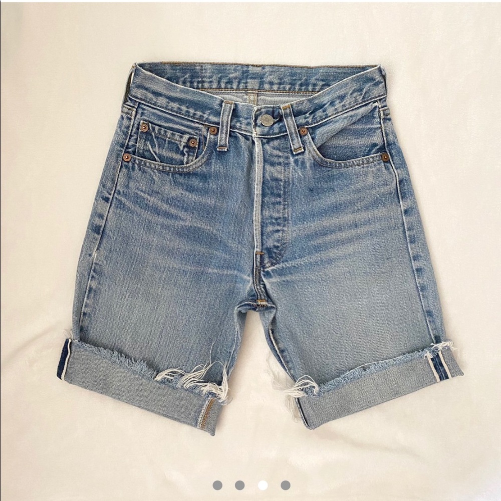 Vintage Levi’s 501 Selvedge Redline Bermuda Shorts